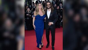 Heidi Klum und Tom Kaulitz strahlen auf dem roten Teppich in Cannes.