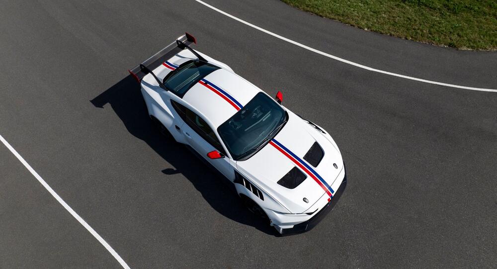 Fahransicht Mustang GTD