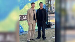 Ferdinand Hofer (l.) und Carlo Ljubek präsentierten beim Filmfest München ihren ersten ...