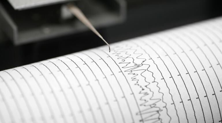 Seismometer in Nahaufnahme