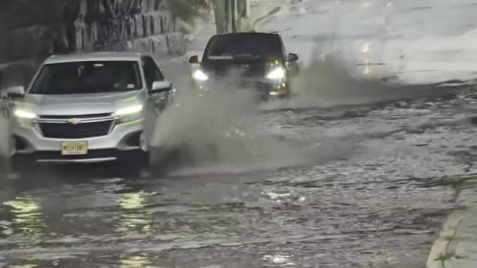 Starkregen und Überflutungen in New York