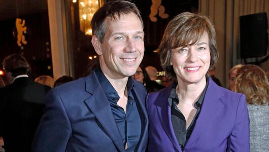 Maybrit Illner und Rene Obermann