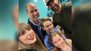 Taylor Swift, Prinz William, Prinz George, Prinzessin Charlotte und Travis Kelce kennen sich ...