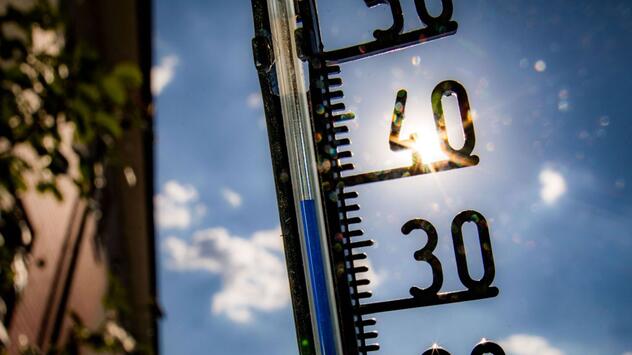 ++ ARCHIVBILD ++ Erstmals über 41 Grad gemessen