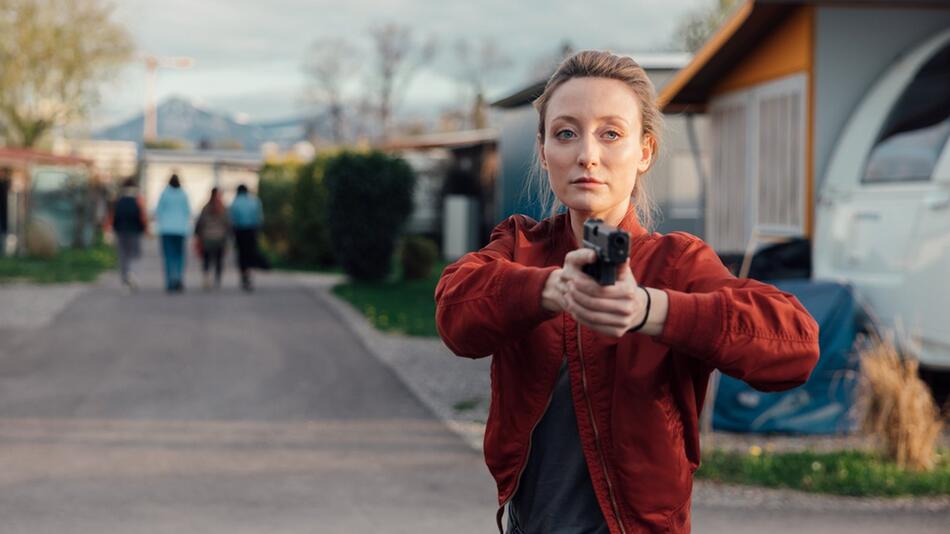 "Die Toten vom Bodensee: Nachtschatten": Kommissarin Luisa Hoffmann (Alina Fritsch) im Einsatz.