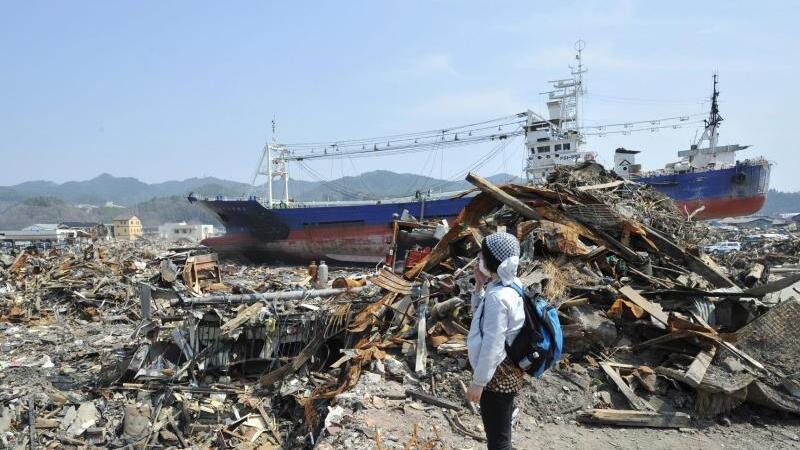 Nach Erdbeben und Tsunami in Japan