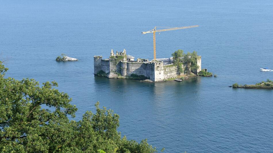 Seefestung Castelli di Cannero im Lago Maggiore