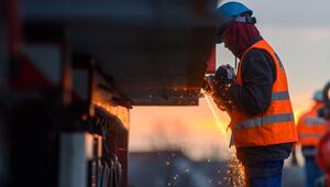 Arbeiter auf einer Baustelle