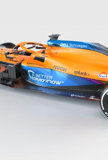 MCL35M von McLaren Mercedes