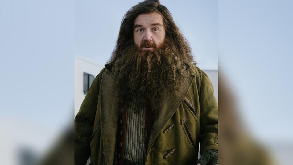 Nick Frost schlüpft in der "Harry Potter"-Serie in die Rolle des gutmütigen Halbriesen Rubeus ...