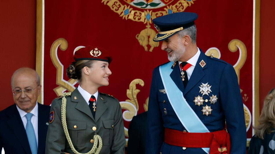 Prinzessin Leonor, König Felipe VI.