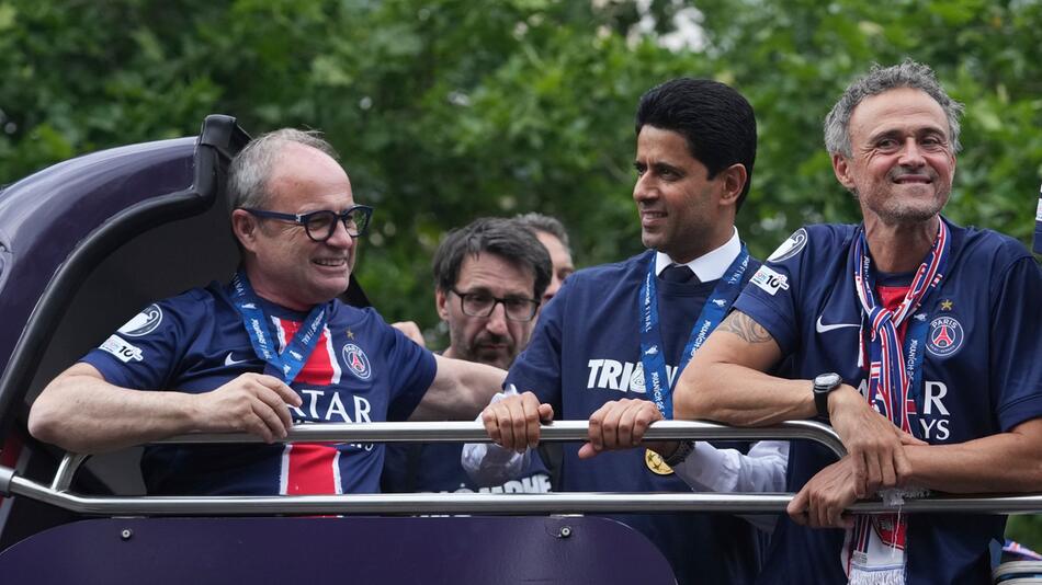 Nach dem Champions-League-Finale - Paris