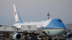 US-Präsident Trump in der Air Force One