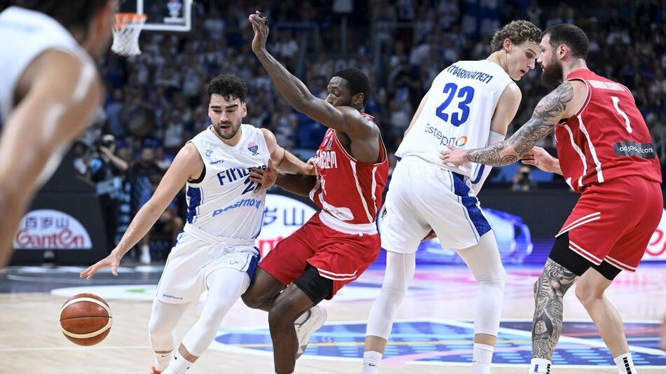 Basketball-EM: Finnland - Georgien