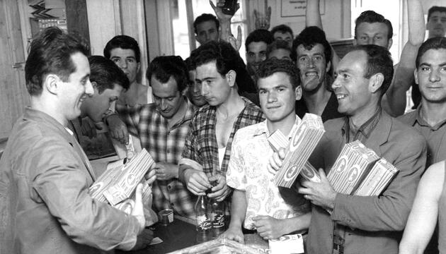 Italienische Gastarbeiter