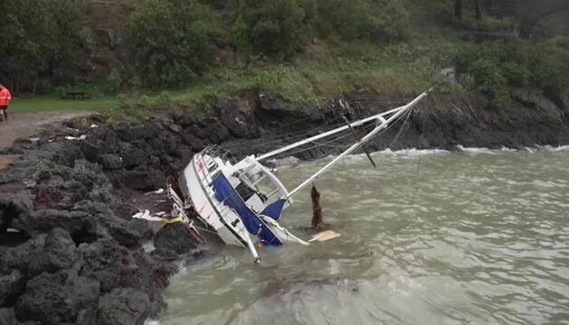 Unwetter halten Menschen in Neuseeland in Atem 