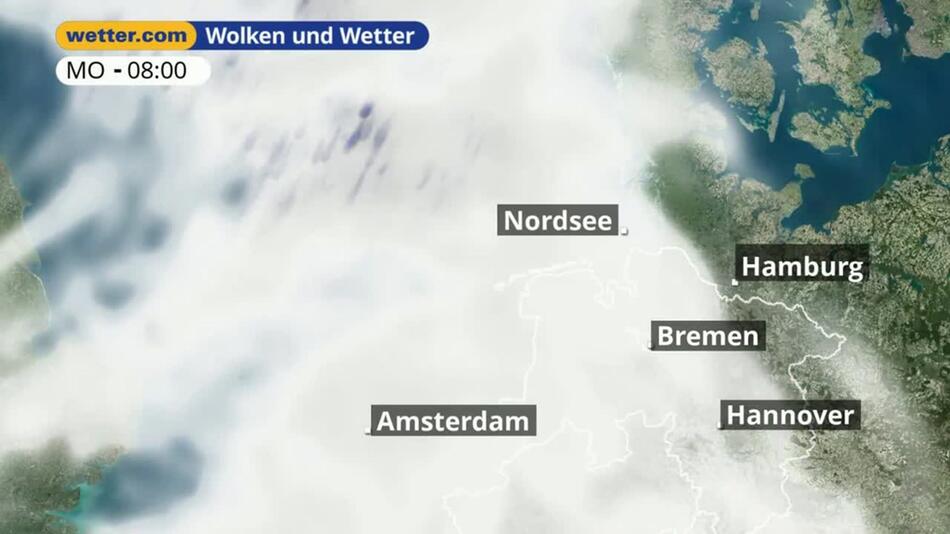 "Nordsee: Dein Wetter für Deine Region!"