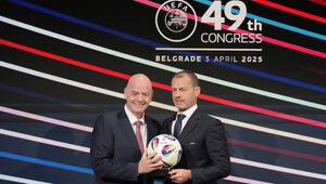Gianni Infantino und Aleksander Ceferin