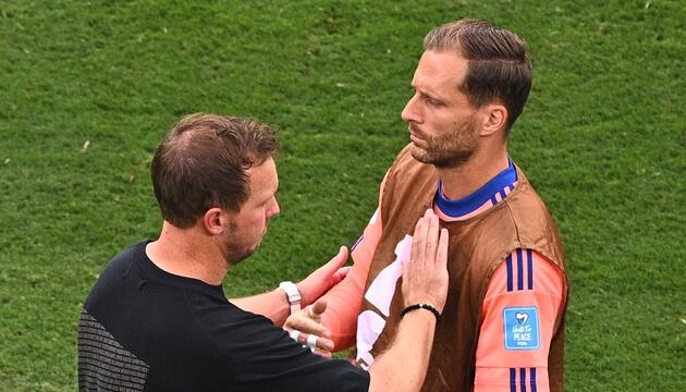 Julian Nagelsmann und Oliver Baumann