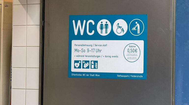 50 Cent für Toilettengang - Frau klagt