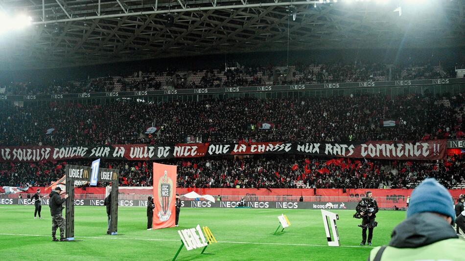 Nizza-Fans rufen zur "Rattenjagd" auf Marseille-Anhänger auf