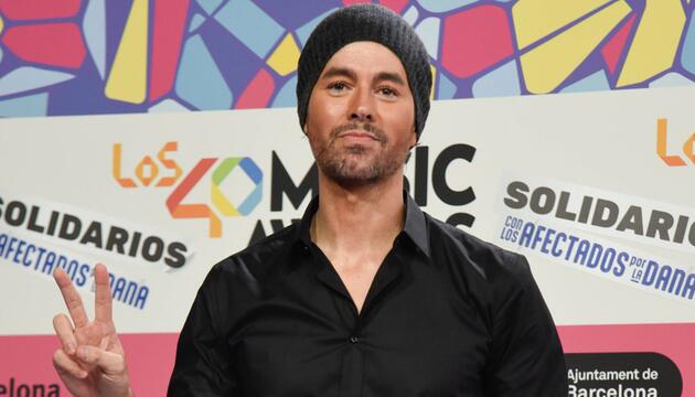 Enrique Iglesias bei den "Los 40 Music Awards" im November 2024 in Barcelona.
