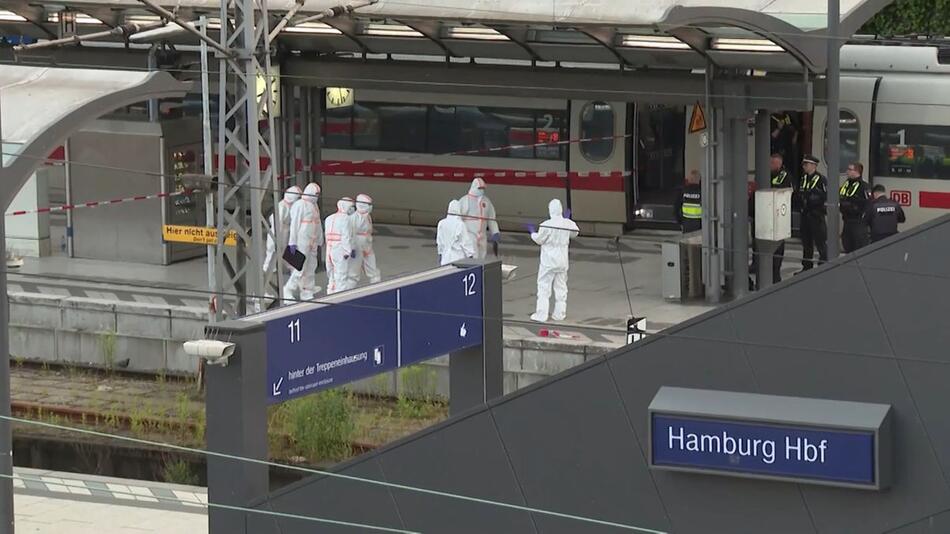 Messerangriff in Hamburg - Polizei: Bislang keine Hinweise auf politische Motivation