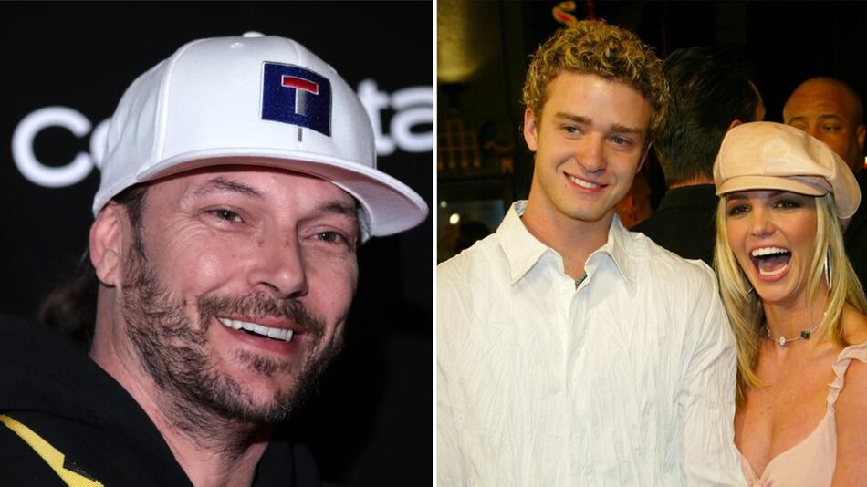 Justin Timberlake und Britney Spears waren in den frühen 2000er Jahren ein Paar, 2004 heiratete ...