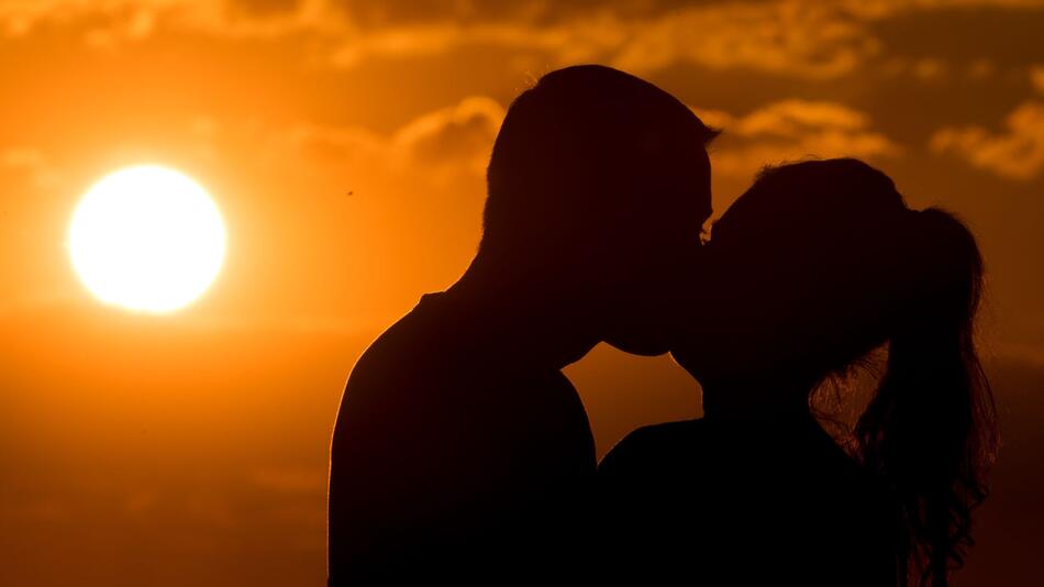 Sonnenuntergang in Dresden