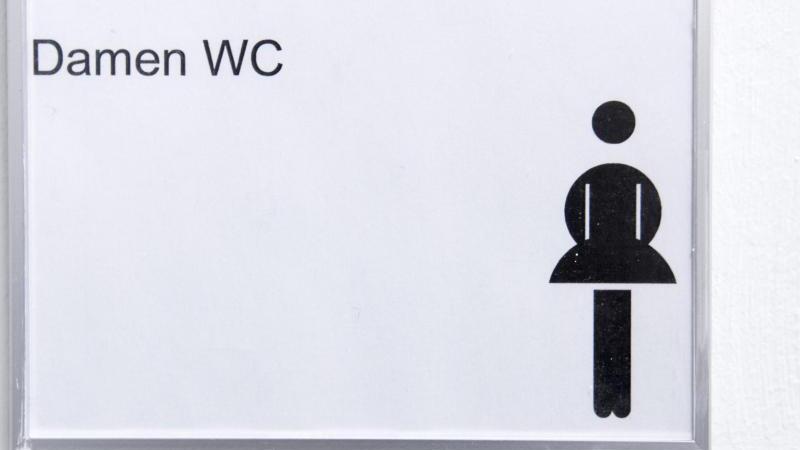 Schild Damen-WC