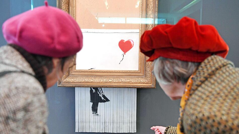 Geschreddertes Banksy-Bild in Baden-Baden