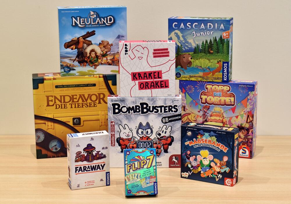 Bekanntgabe Nominierte zum "Spiel des Jahres" 2025