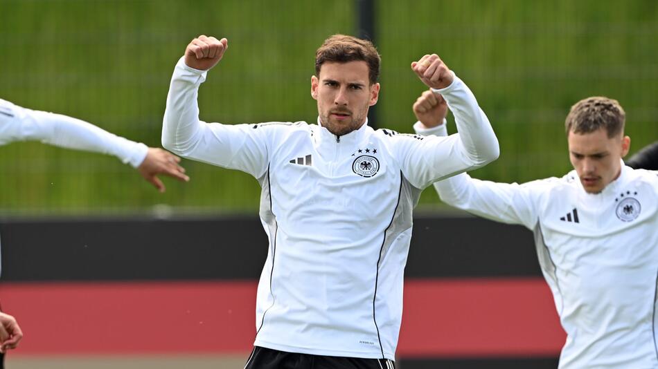 Abschlusstraining Fußball Nationalmannschaft Männer