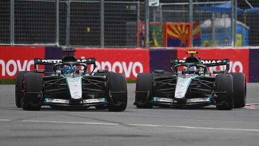 Packendes Mercedes-Duell