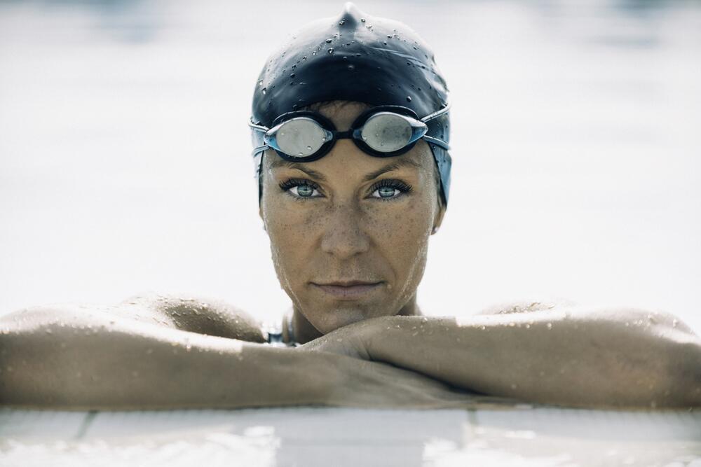 Schwimmerin