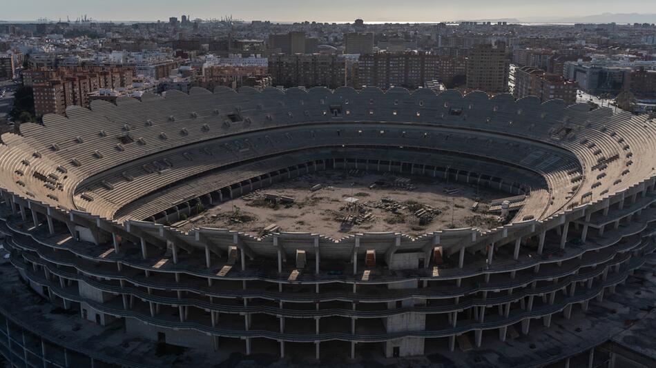 Nach 16 Jahren Baupause: Valencias Stadion soll endlich fertig gestellt werden