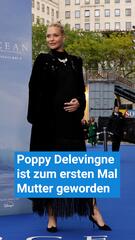 Poppy Delevingne ist zum ersten Mal Mutter geworden