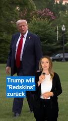 Trump will "Redskins" zurück