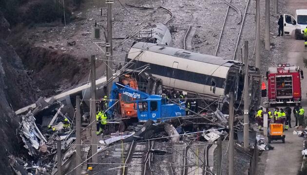 Nach dem Zugunglück in Spanien