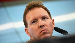 Bundestrainer Julian Nagelsmann bei der Kaderbekanntgabe in Frankfurt.