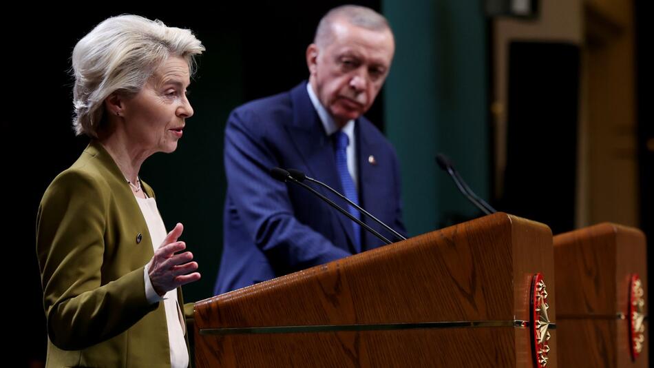 Von der Leyen trifft Erdogan