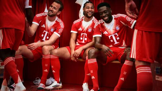 Neues Heimtrikot des FC Bayern