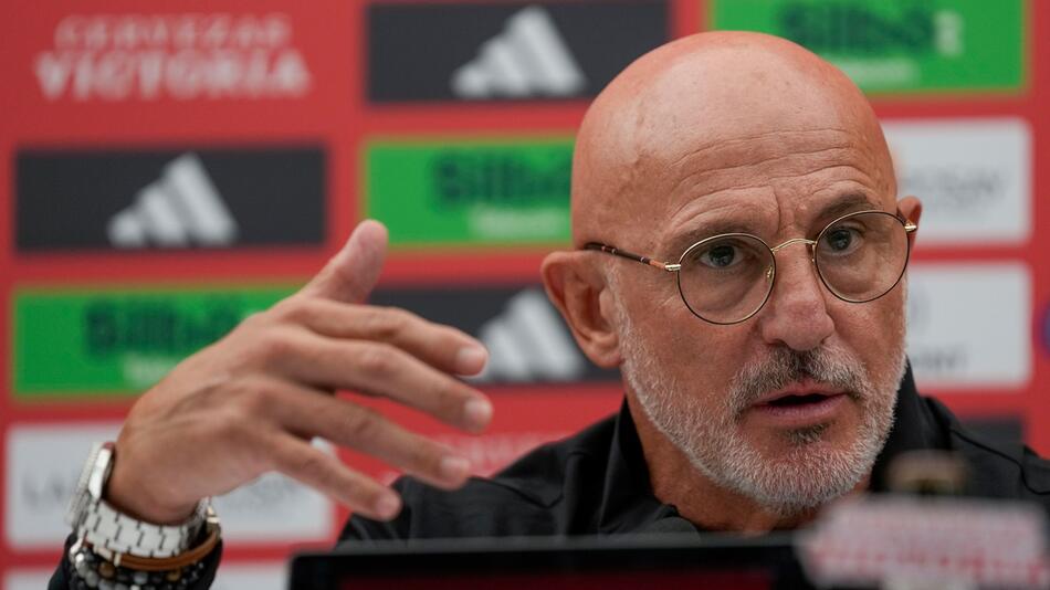 Pressekonferenz spanische Fußball-Nationalmannschaft