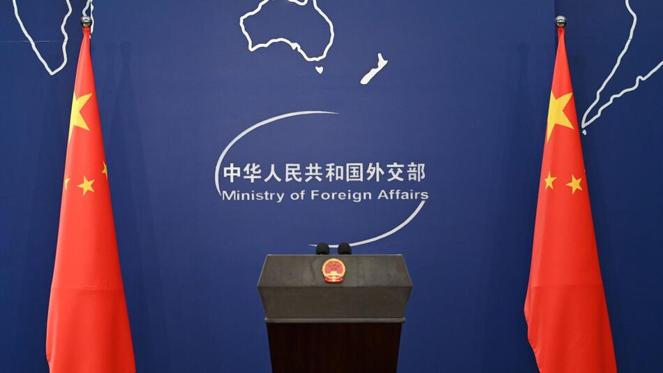 Pressekonferenz des chinesischen Außenministeriums