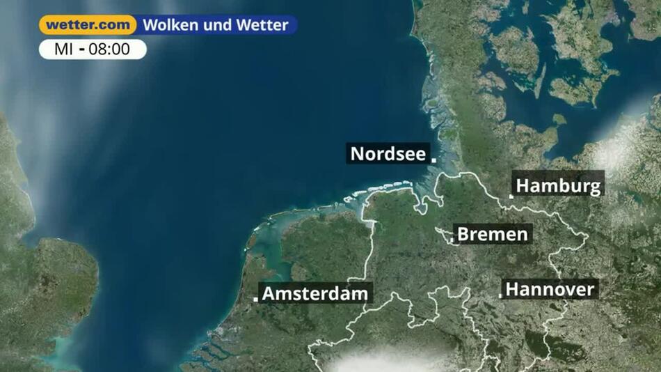 "Nordsee: Dein Wetter für Deine Region!"