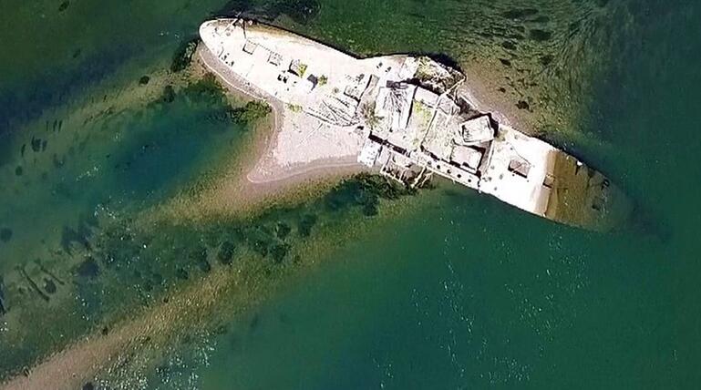 Historischer Dampfer aufgetaucht: Dürre legt „Titanic der Save“ in Serbien frei