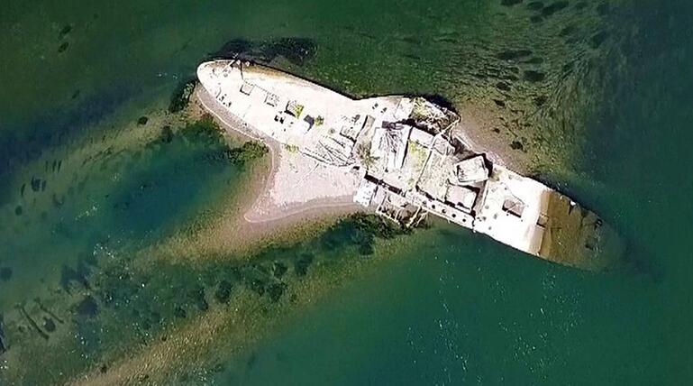 Historischer Dampfer aufgetaucht: Dürre legt „Titanic der Save“ in Serbien frei