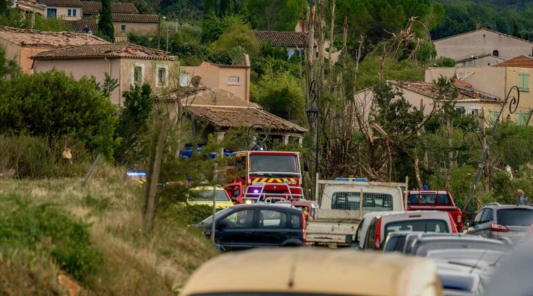 Unwetter in Frankreich