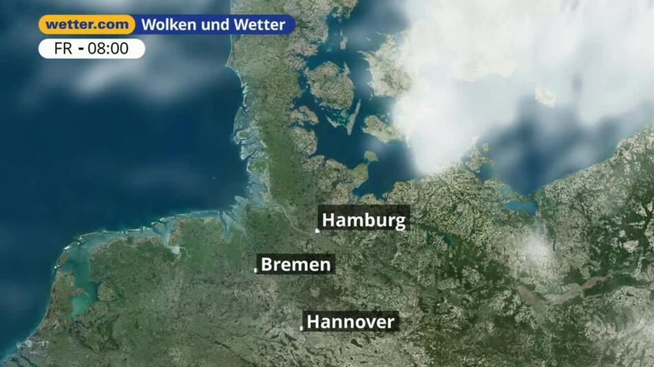 "Hamburg: Dein Wetter für Deine Region!"