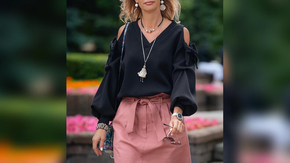 Styling-Tipp: Verschieden lange Ketten lassen sich gut miteinander kombinieren.